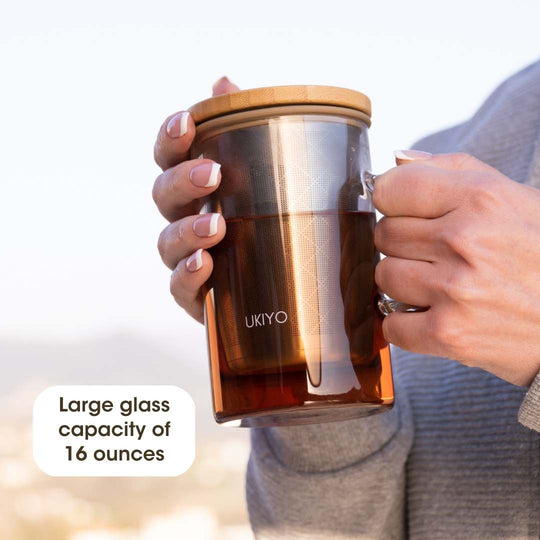 Tea Explorer Kit - Ukiyo Wood & 5-Flavor Tea Sample Box