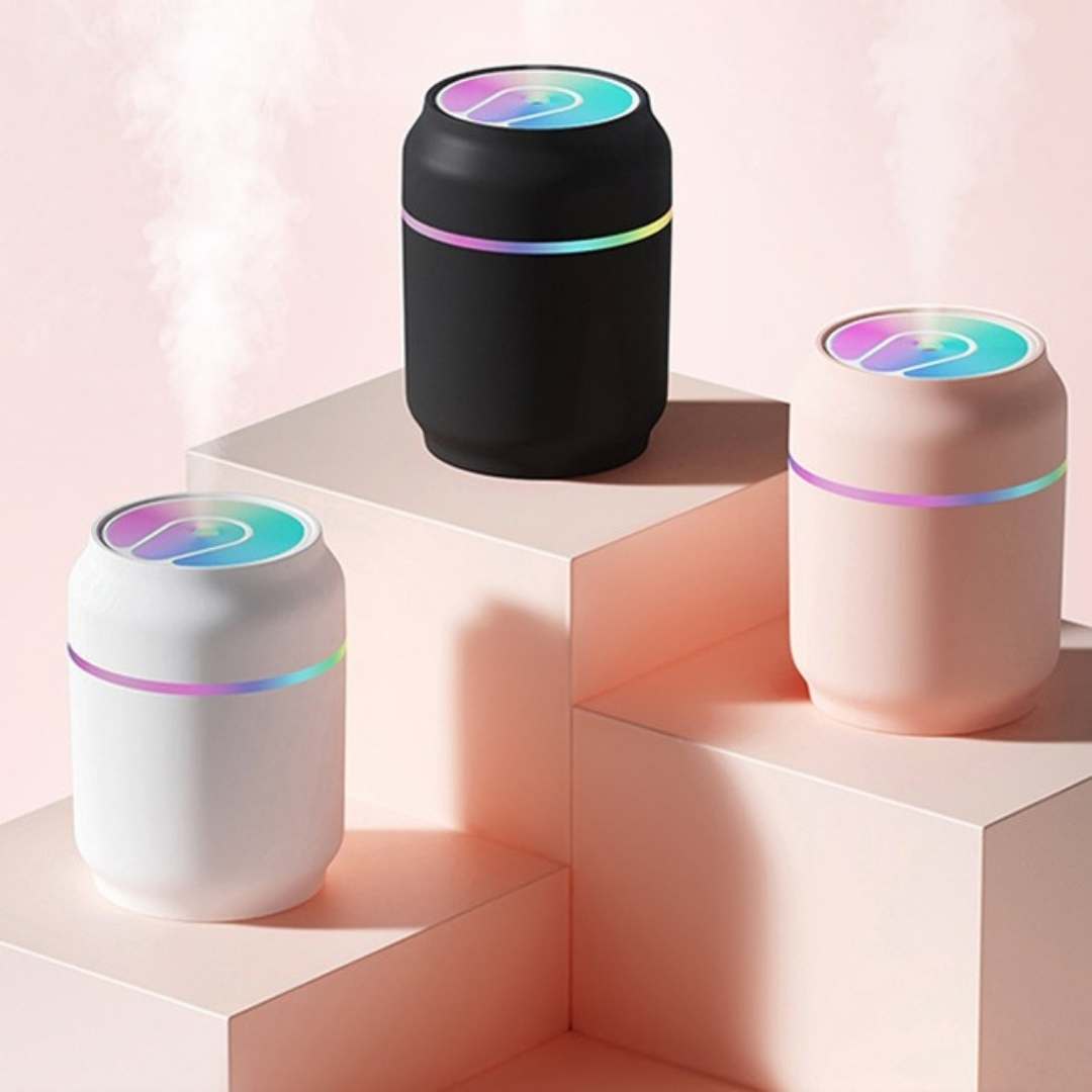 Ukiyo Jōki - Mini LED Pure Mist Humidifier & Essential Oil Diffuser