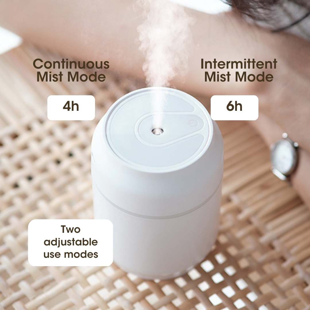 Ukiyo Jōki - Mini LED Pure Mist Humidifier & Essential Oil Diffuser