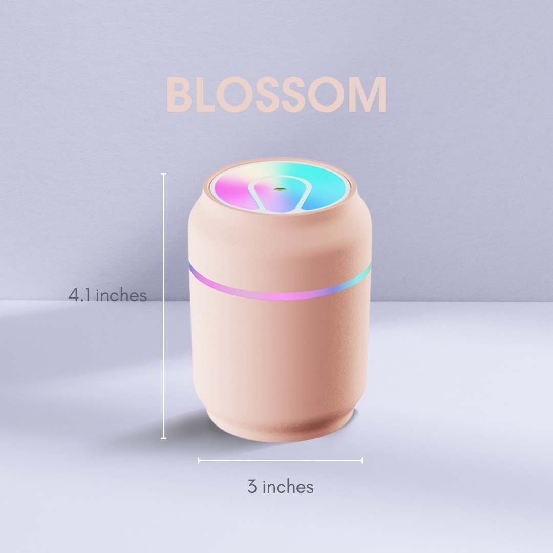 Ukiyo Jōki - Mini LED Pure Mist Humidifier & Essential Oil Diffuser