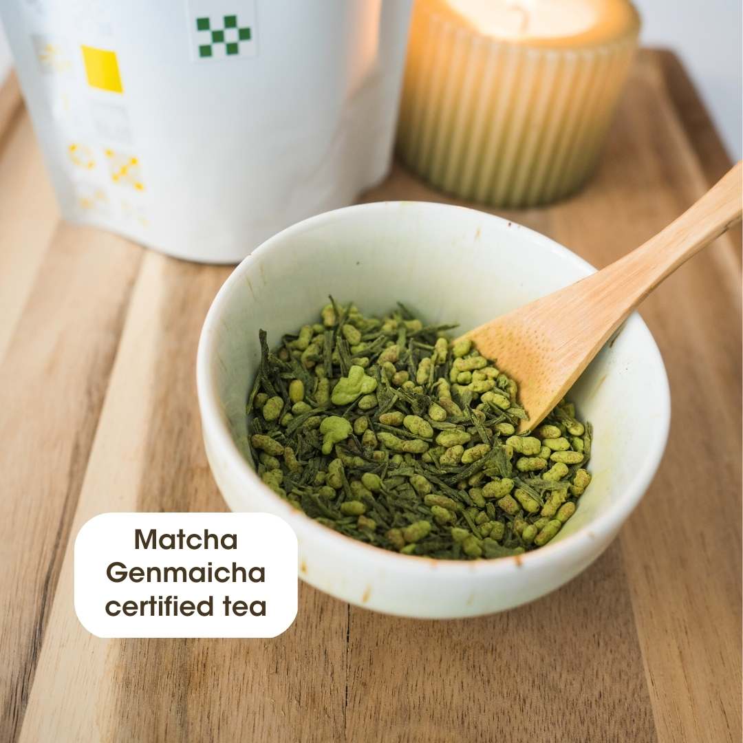 Roast Aroma Pack - Houjicha, Genmaicha, Matcha Genmaicha organic teas