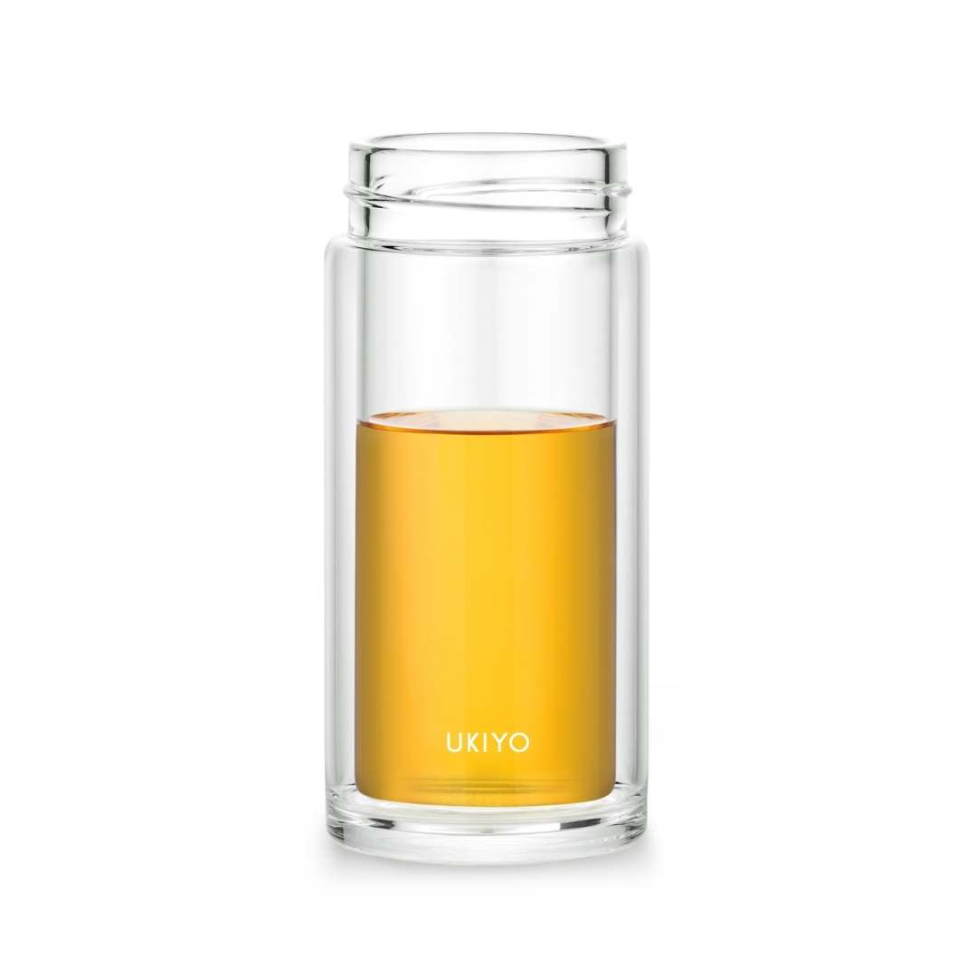 Double-Wall Glass Bottom Section for Ukiyo Sense Glass Tea Infuser