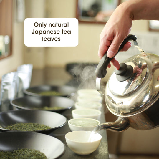 'Taste of Japan' Variety Pack 1 - Pu'er, Matcha Genmaicha, Kamairicha, Houjicha Japanese teas