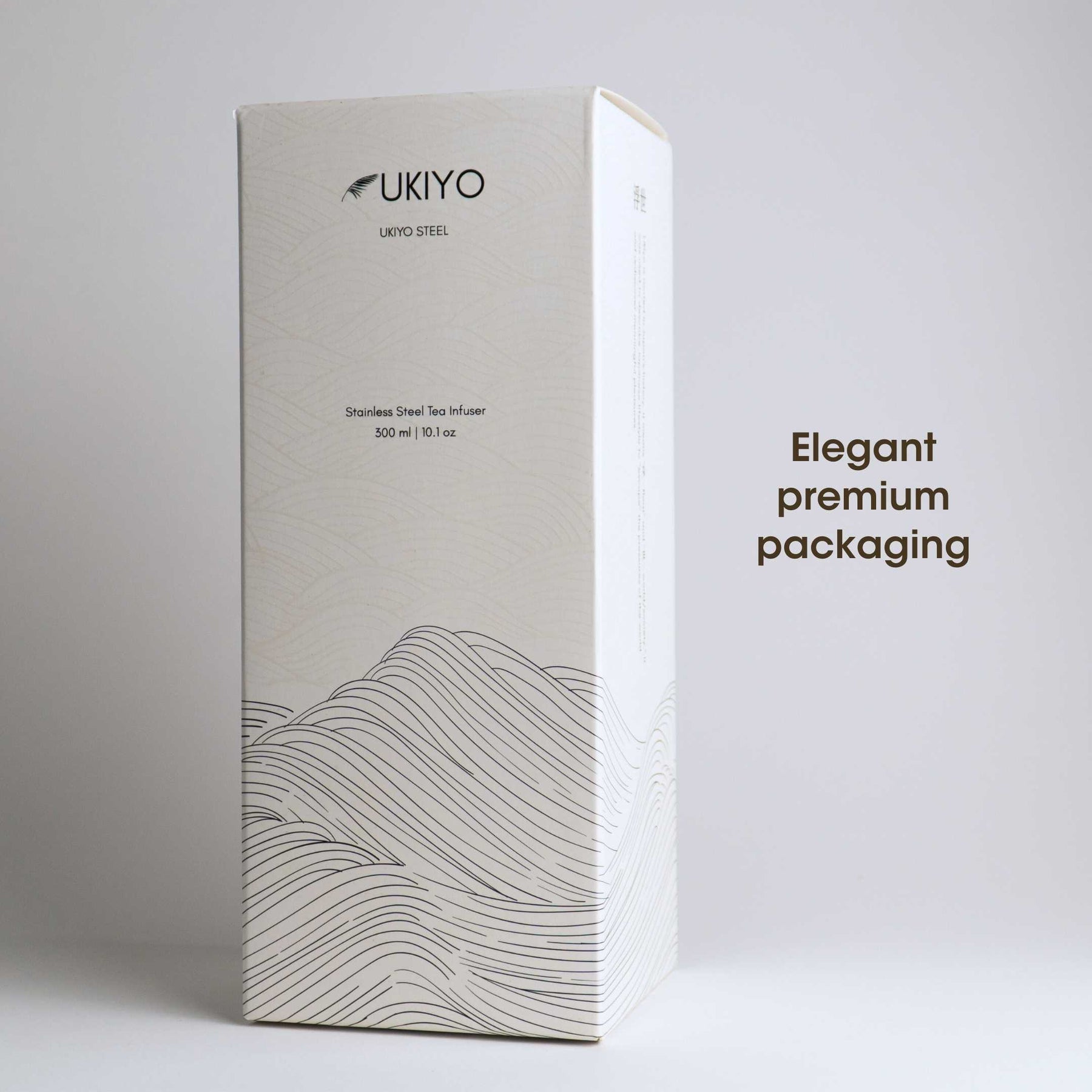 Ukiyo Steel - Stainless Steel & Glass Tea Infuser – Ukiyo Lifestyle