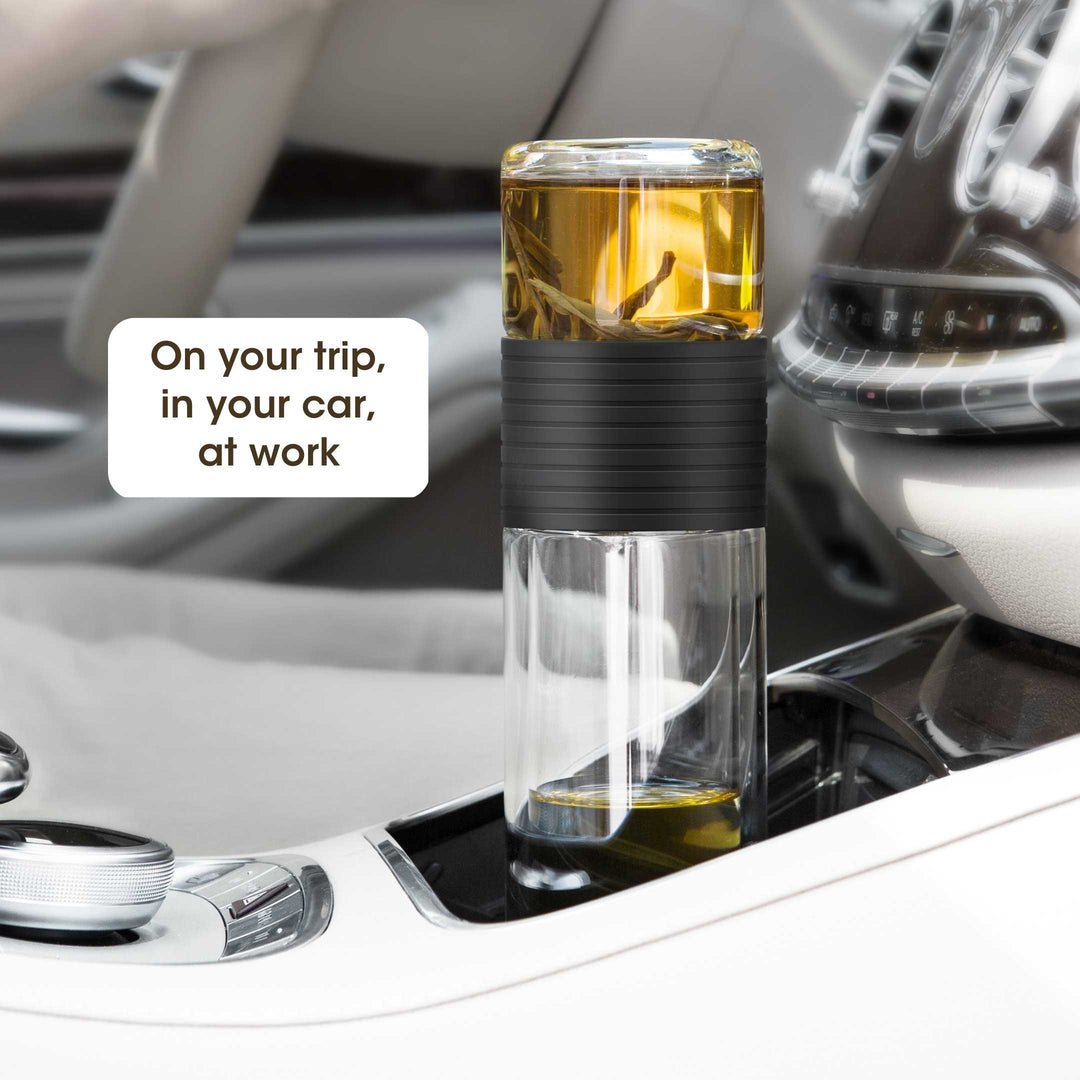 Ukiyo Sense - Double-Wall Glass Tea Infuser