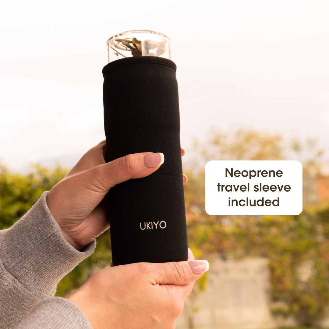 Ukiyo Sense - Double-Wall Glass Tea Infuser