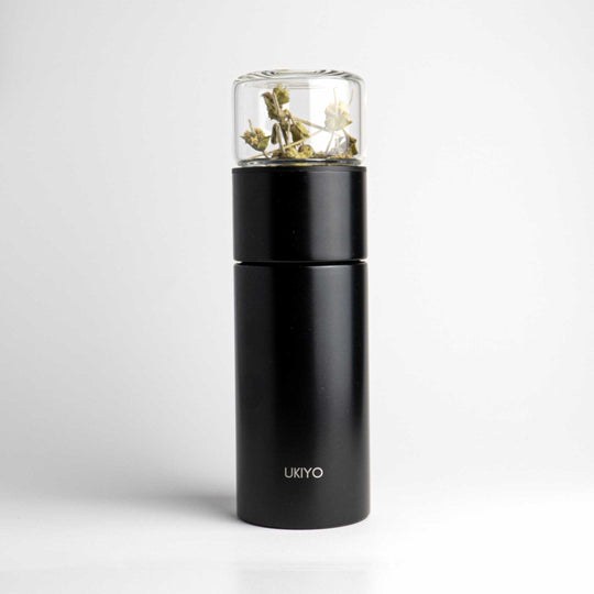 Ukiyo Steel - Stainless Steel & Glass Tea Infuser