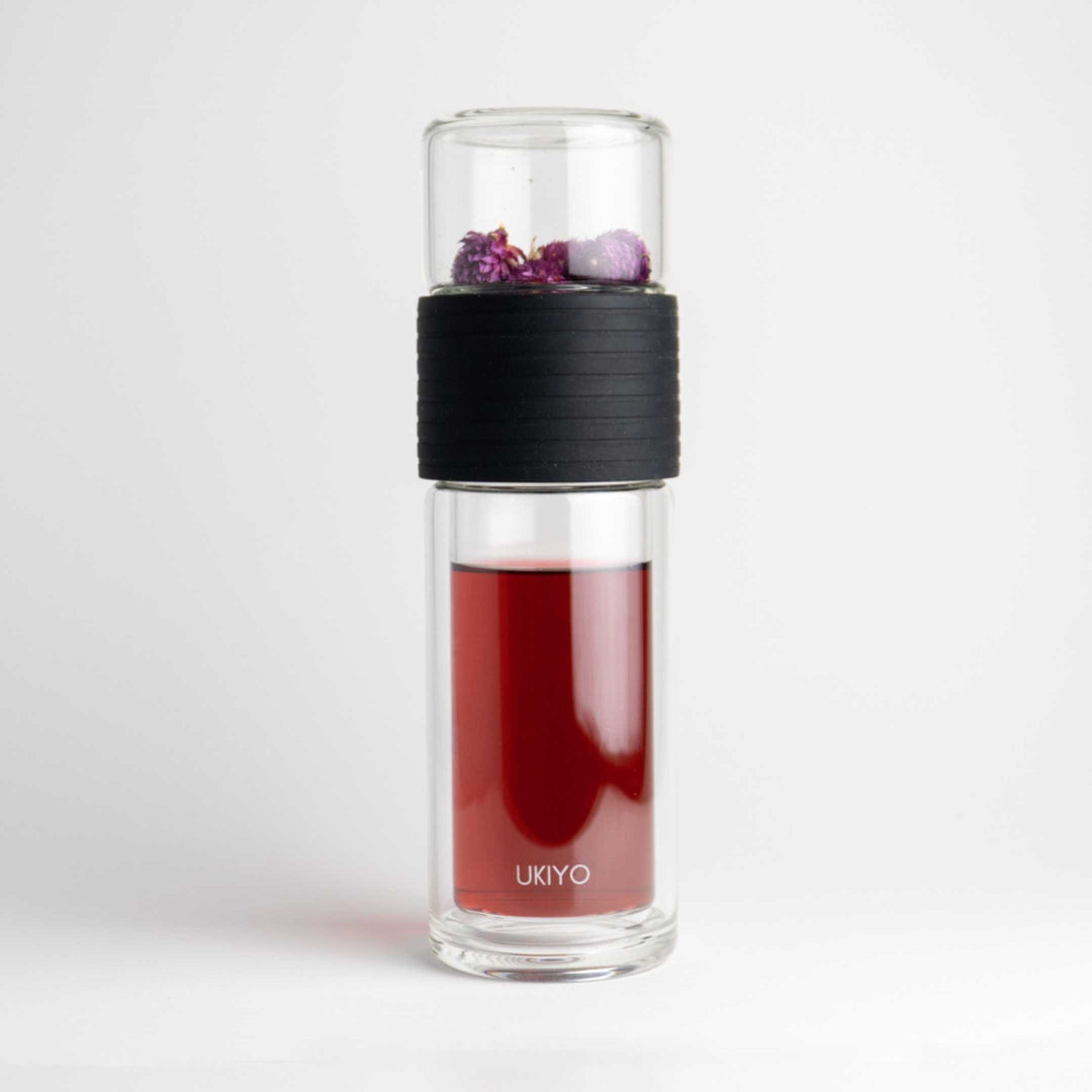 Ukiyo Sense - Double-Wall Glass Tea Infuser