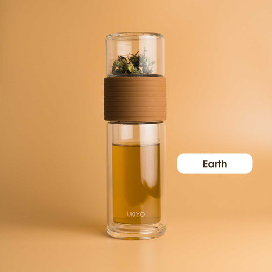 Ukiyo Sense - Double-Wall Glass Tea Infuser