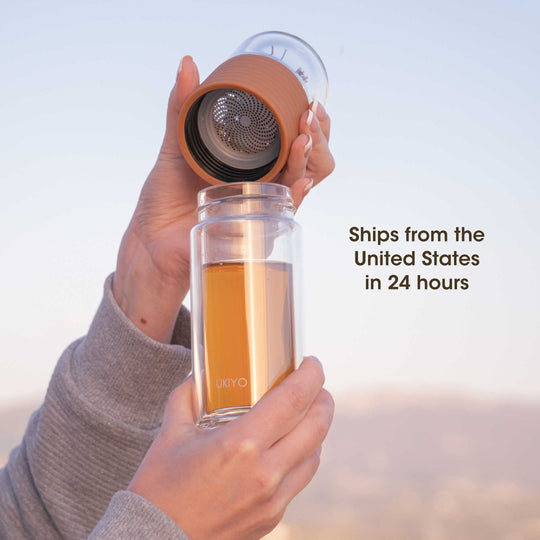 Ukiyo Sense - Double-Wall Glass Tea Infuser