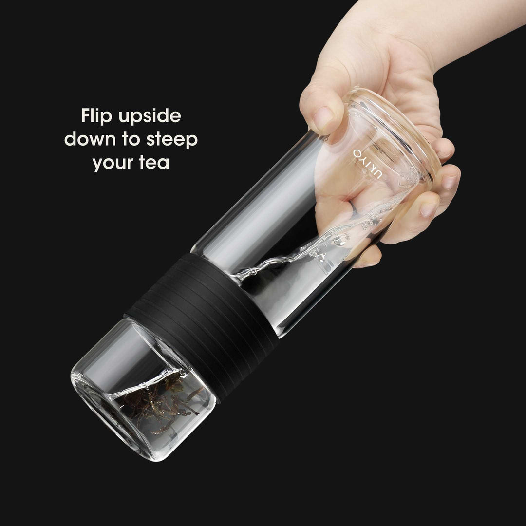 Ukiyo Sense - Double-Wall Glass Tea Infuser