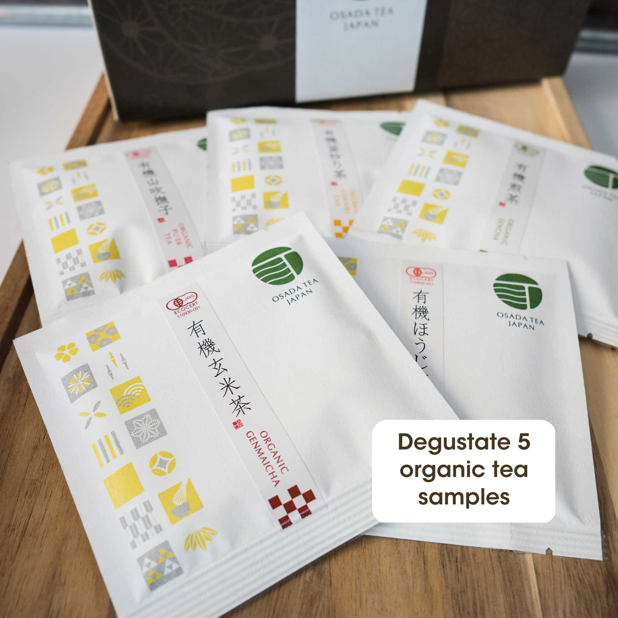 5-Flavor Sample Box - Organic Loose Leaf Tea | 56g